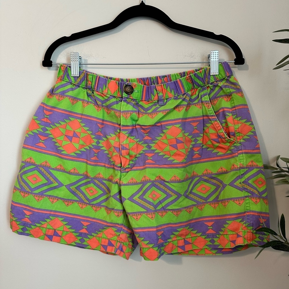 CHUBBIES Aztec Tribal Print shortsMen's Large not swim